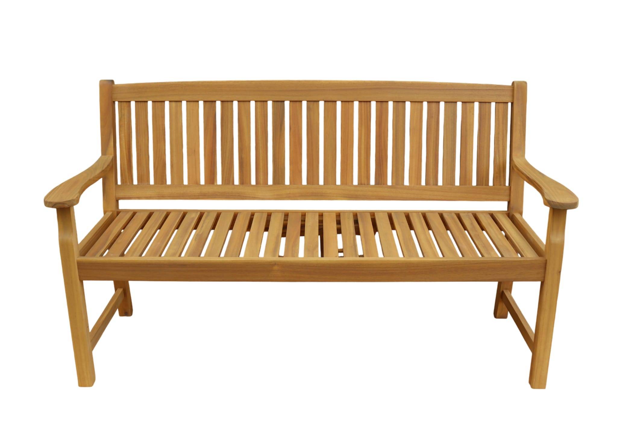 Ecloz - Banc de jardin bois avec tablette 3 personnes Fallone ECLOZ - Image 9