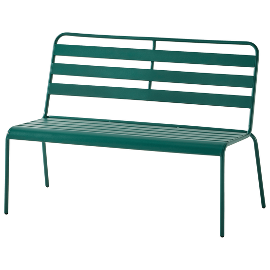Ecloz - Banc de jardin acier 2 places vert Fanny ECLOZ - Image 4