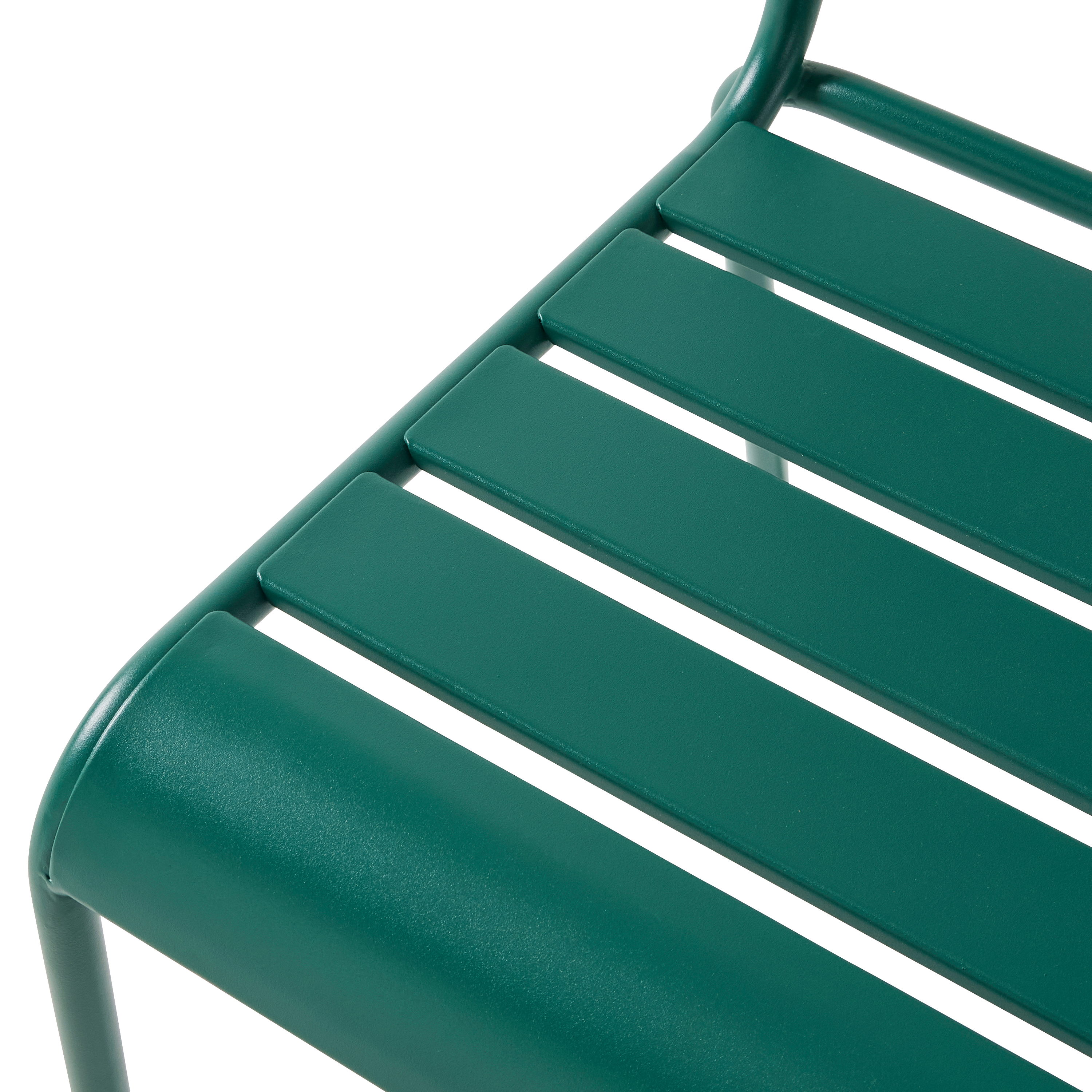 Ecloz - Banc de jardin acier 2 places vert Fanny ECLOZ - Imagen 3