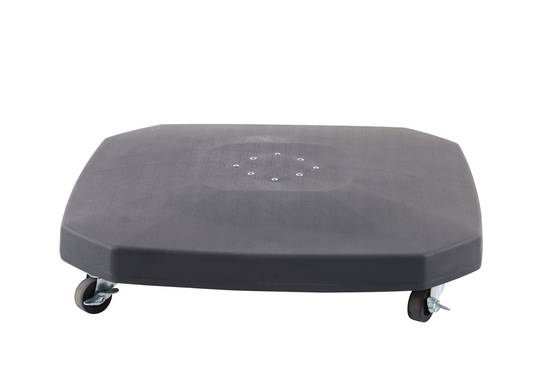 Ecloz - Dalle pour parasol déporté en ciment sur roulette 90kg ECLOZ