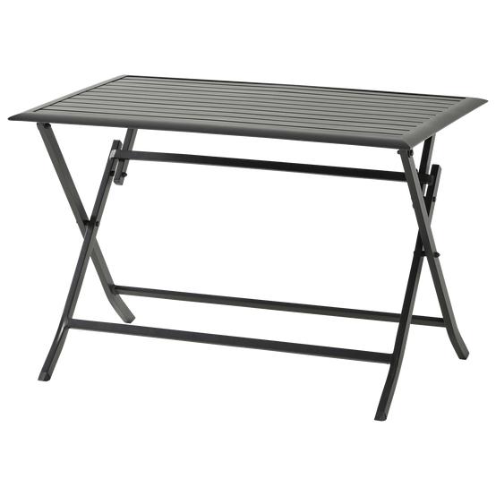 Ecloz - Table de jardin rectangulaire pliante aluminium 4 personnes Ferrand anthracite ECLOZ - Image 5