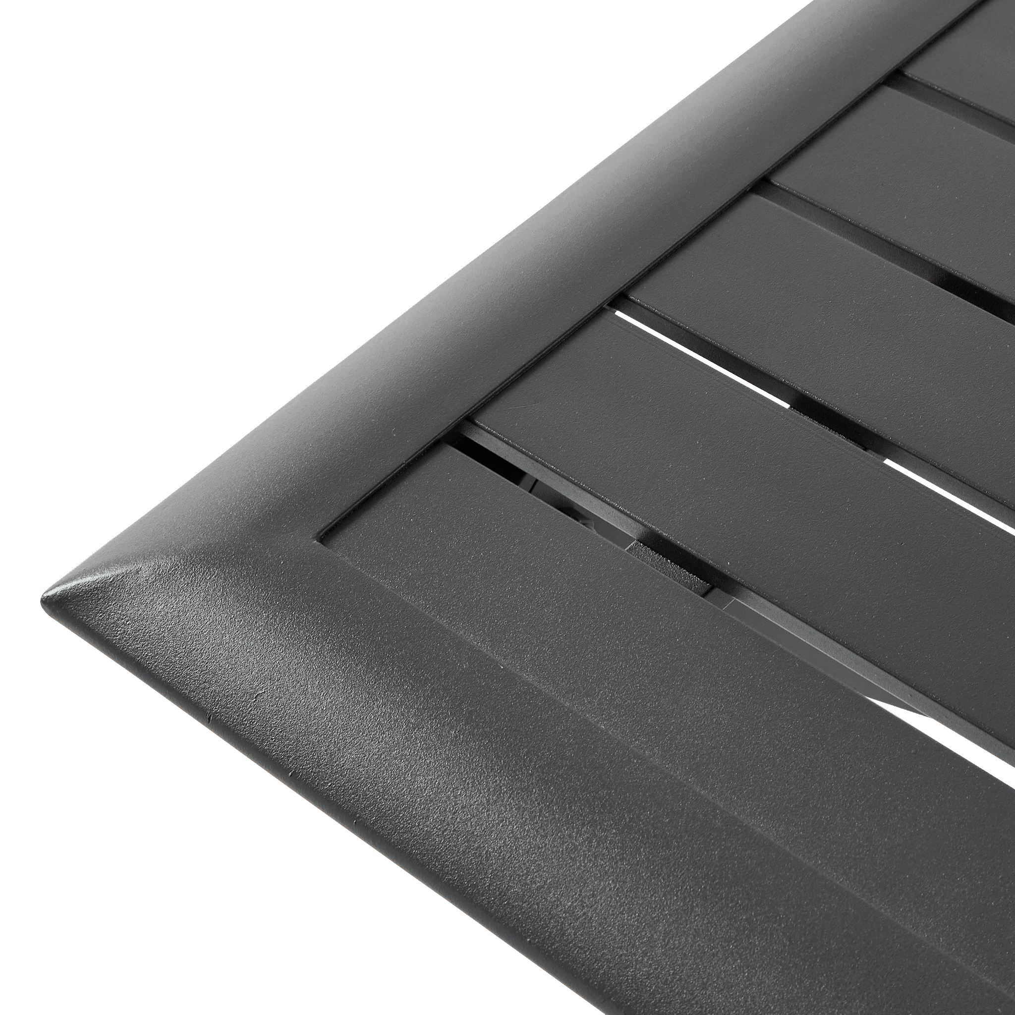 Ecloz - Table de jardin rectangulaire pliante aluminium 4 personnes Ferrand anthracite ECLOZ - Image 4