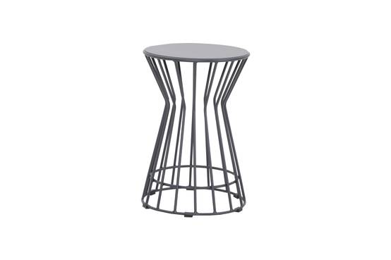 Ecloz - Ensemble 2 tables d'appoint de jardin acier anthracite Francette ECLOZ - Image 1