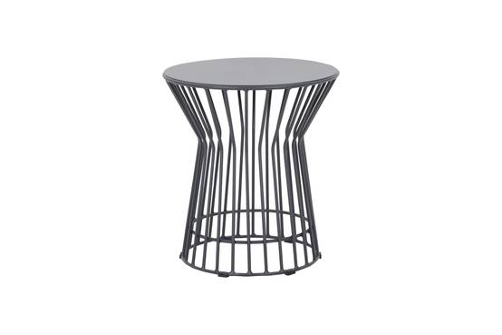 Ecloz - Ensemble 2 tables d'appoint de jardin acier anthracite Francette ECLOZ - Image 2