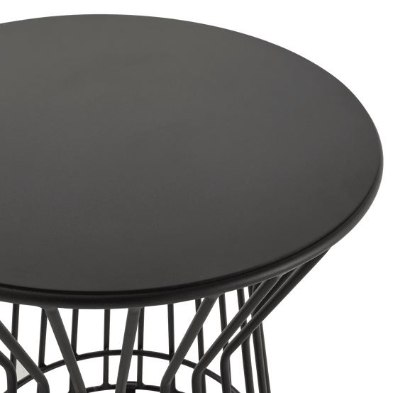 Ecloz - Ensemble 2 tables d'appoint de jardin acier anthracite Francette ECLOZ - Image 6