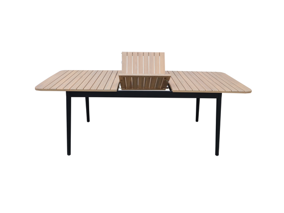 Ecloz - Table de jardin rectangulaire extensible acacia 8/10 personnes Fedora ECLOZ - Image 3