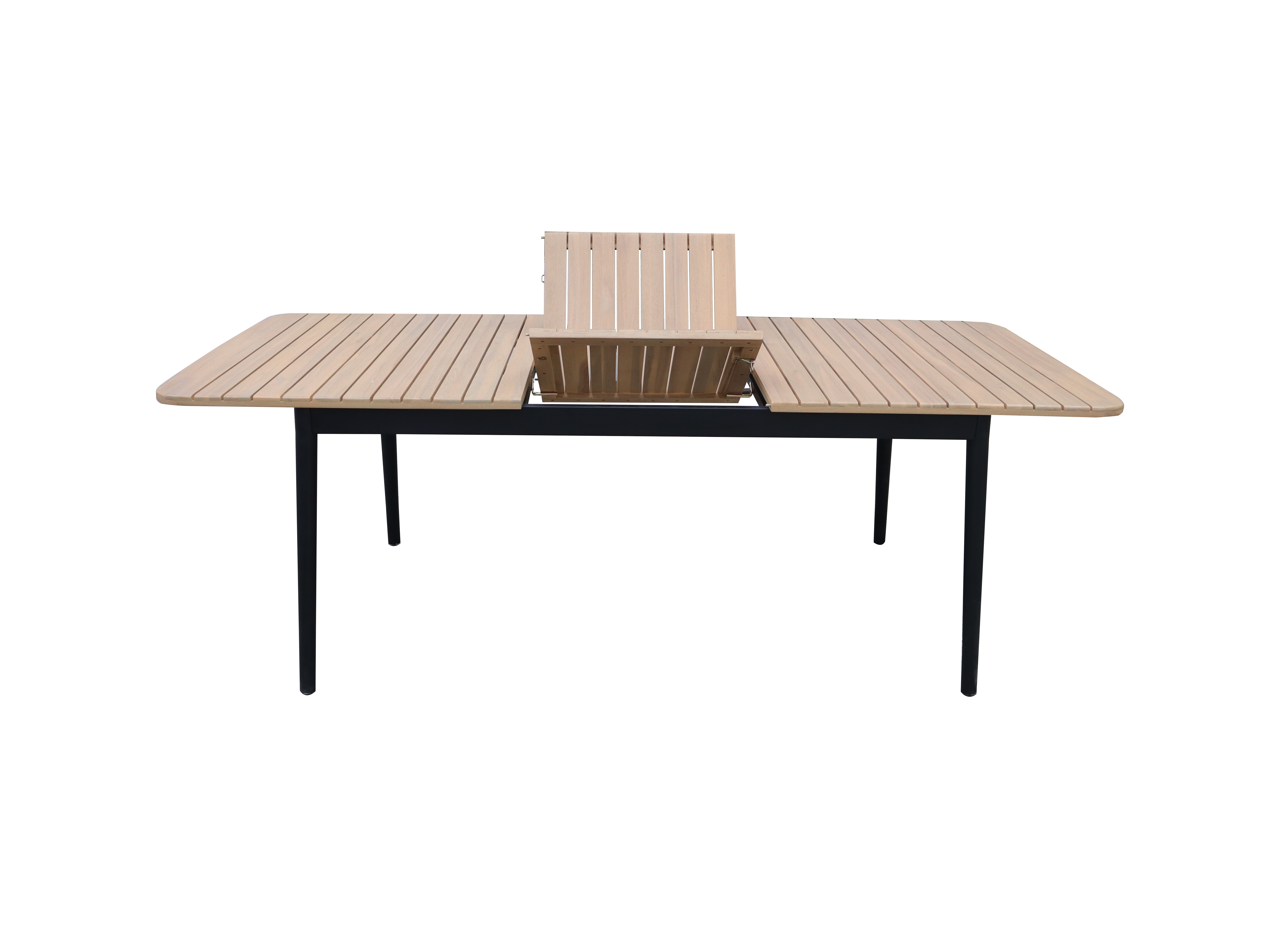 Ecloz - Table de jardin rectangulaire extensible acacia 8/10 personnes Fedora ECLOZ - Imagen 3