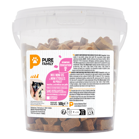Pure Family - Seau mini os et mini étoiles - 500 g - PURE FAMILY - Image 2