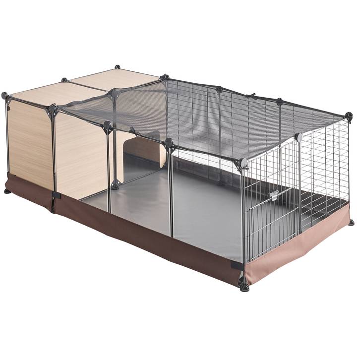 Pure Family - Zen Parc - Filet anti-saut pour enclos modulable lapin nain et cochon d'Inde - PURE FAMILY - Image 6