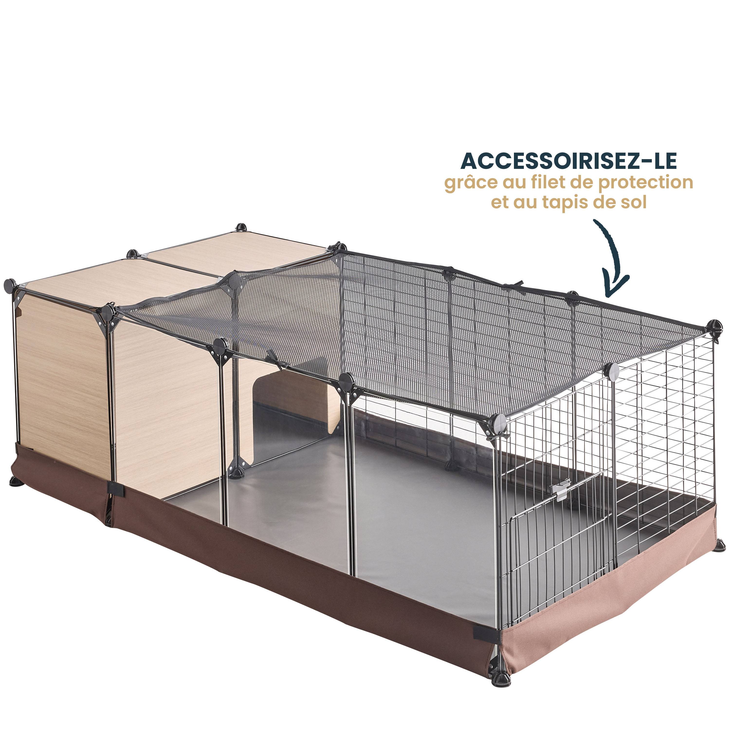 Pure Family - Zen Parc - Enclos modulable lapin nain et cochon d'Inde - PURE FAMILY - Image 2