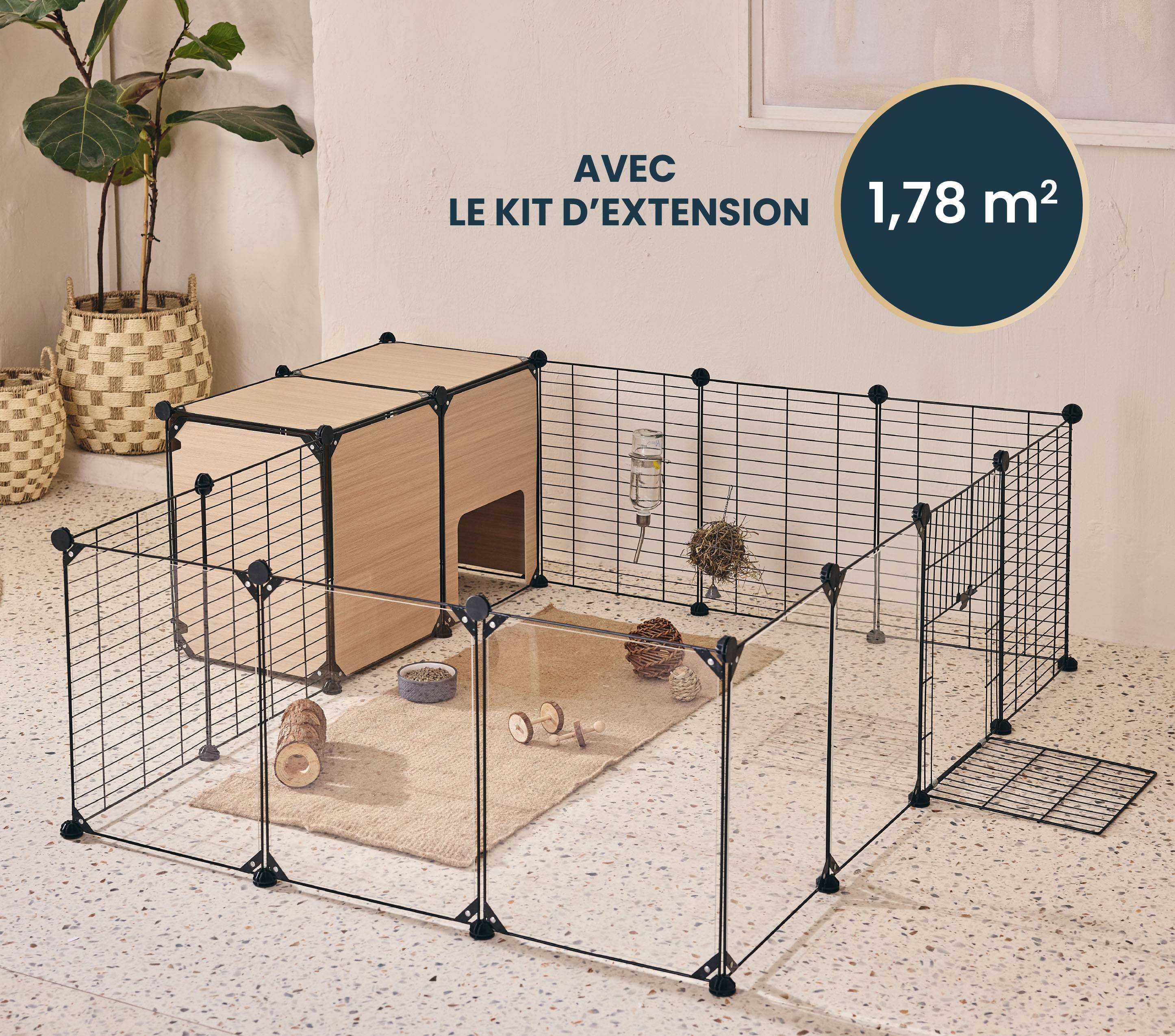 Pure Family - Zen Parc - Enclos modulable lapin nain et cochon d'Inde - PURE FAMILY - Image 8