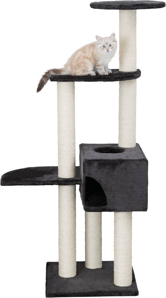Trixie - Arbre à chat Alicante, anthracite, 142 cm, TRIXIE