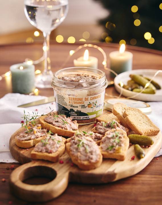 Les Sens du Terroir - Terrine de canard à l'orange 180 g - Les Sens du Terroir - Imagen 2
