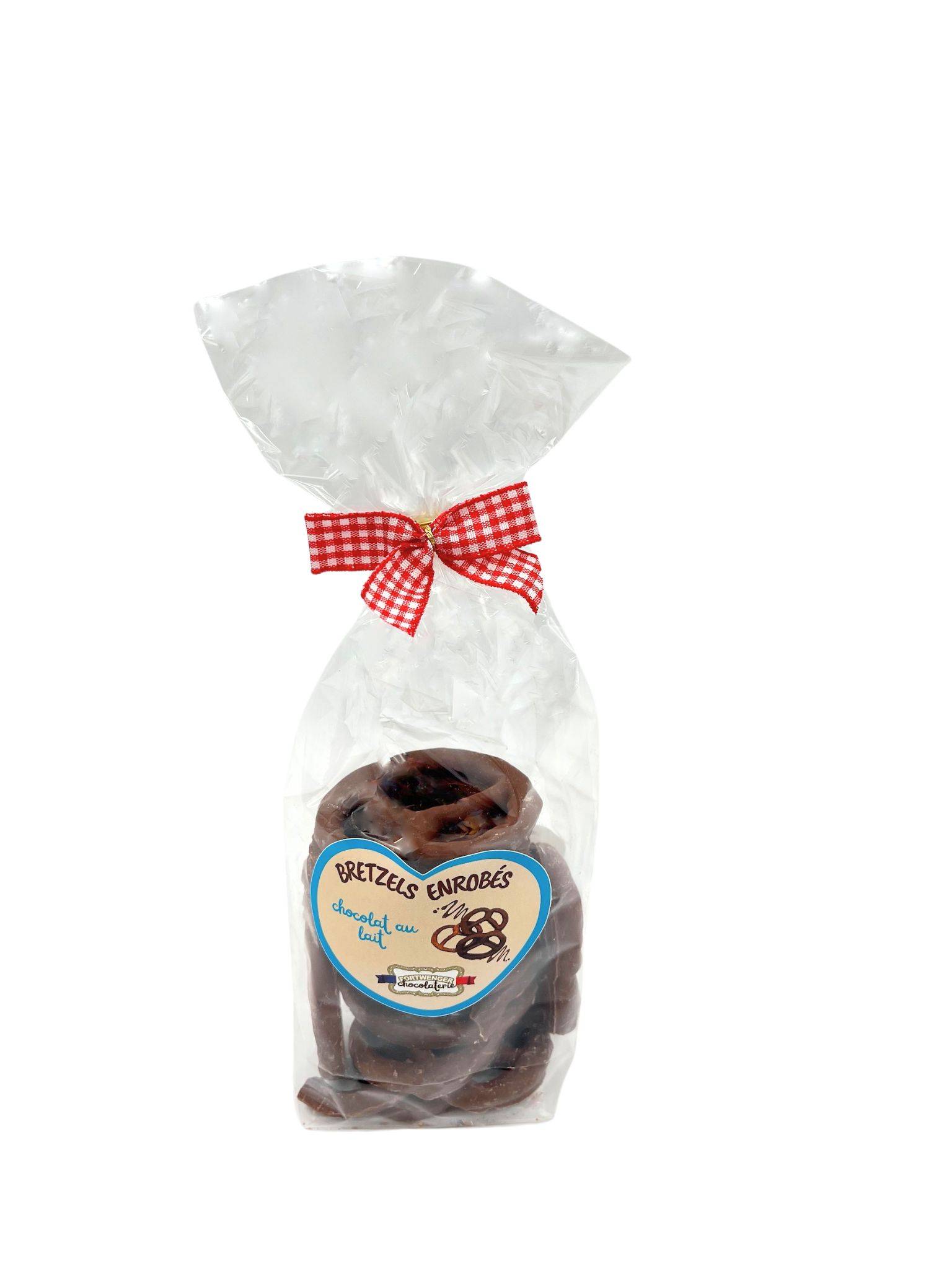 Fortwenger - Bretzels salés enrobés de chocolat au lait 100 g - Fortwenger