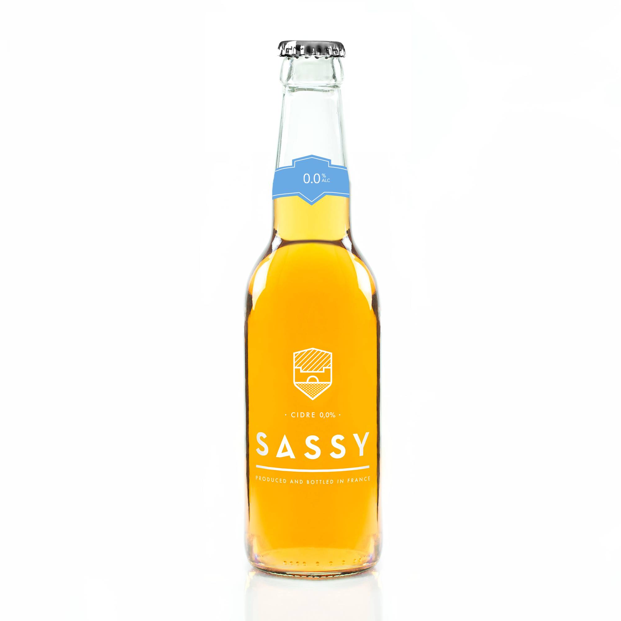 L.B.F. - Sidra sin alcohol BIO 33 cl - Sassy
