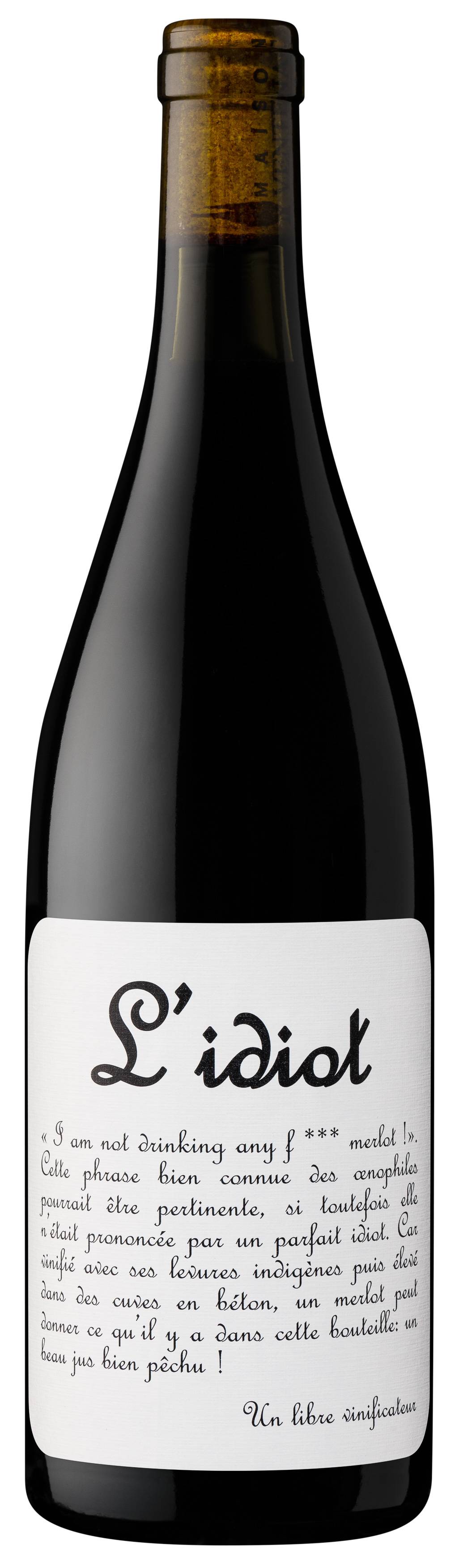Maison Ventenac - Vin de France l'Idiot rouge BIO 75 cl - Dissidents de Maison Ventenac - Imagen 2