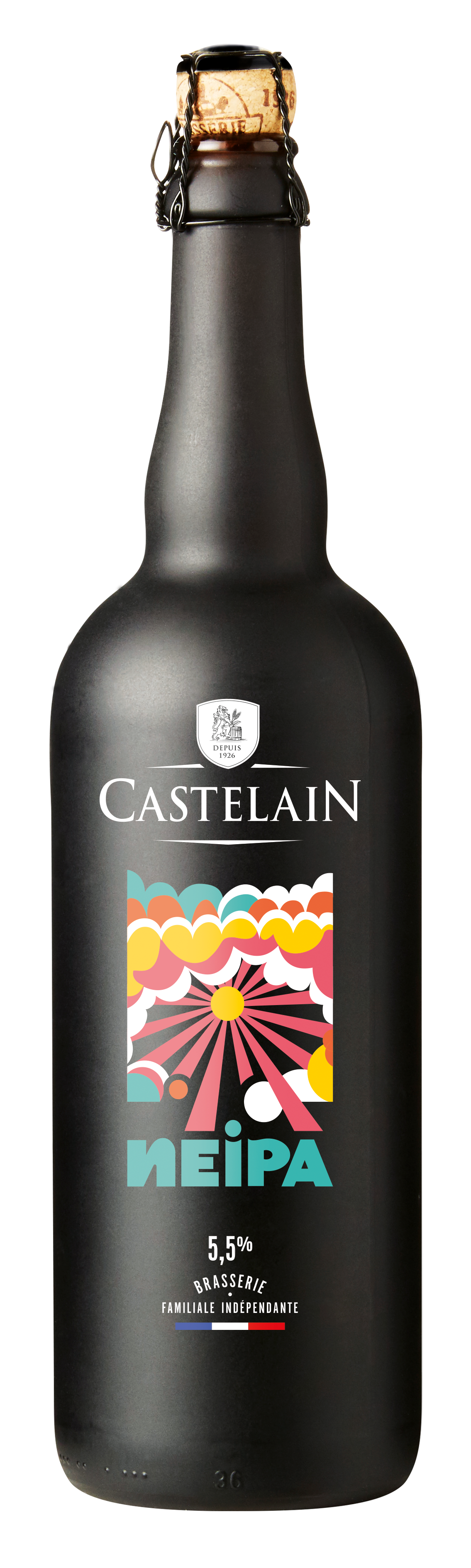 Castelain - Cerveza Neipa 5,5% 75 cl - Castelain