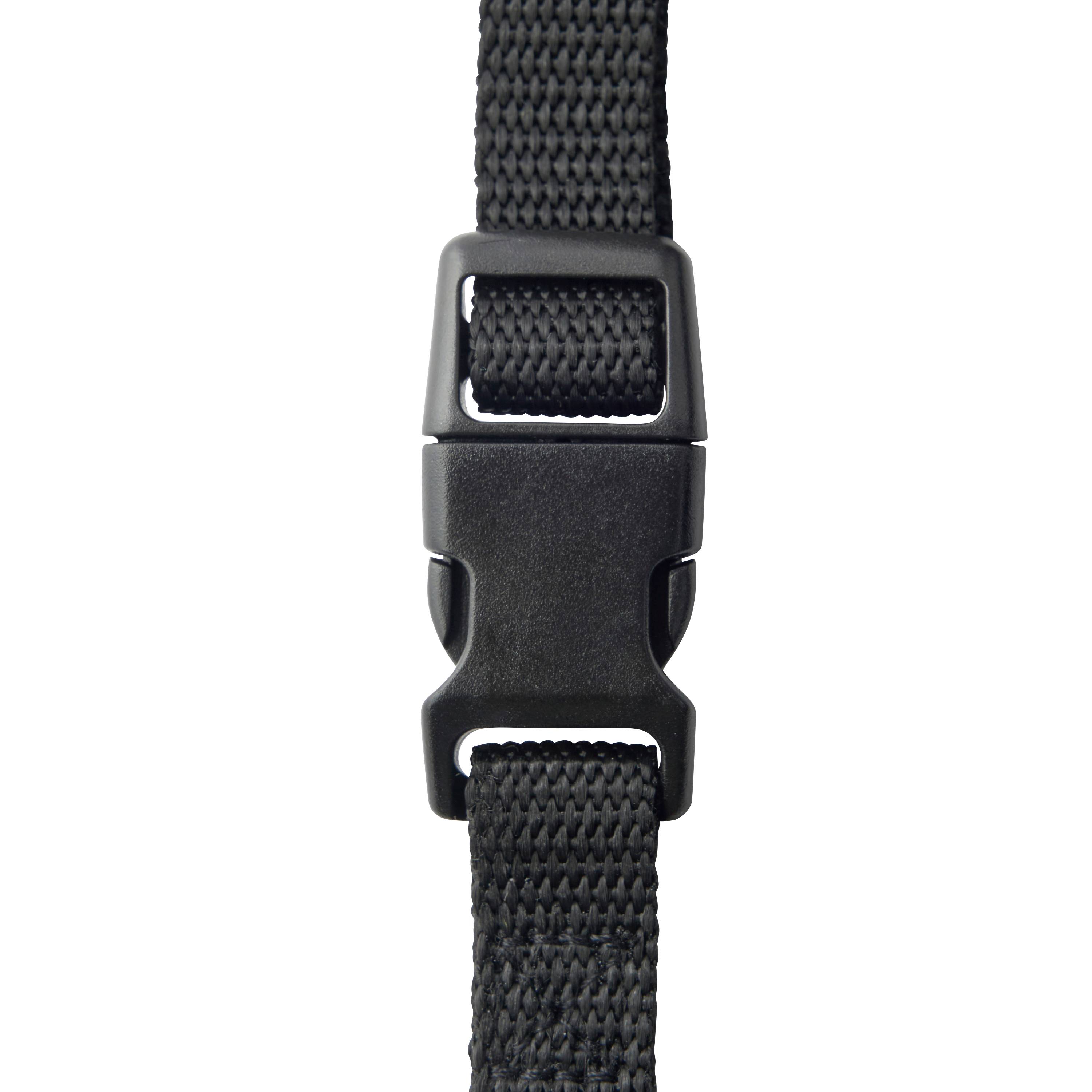 Marque Economique - Harnais en nylon noir pour chien – Taille M 15 mm - Imagen 2
