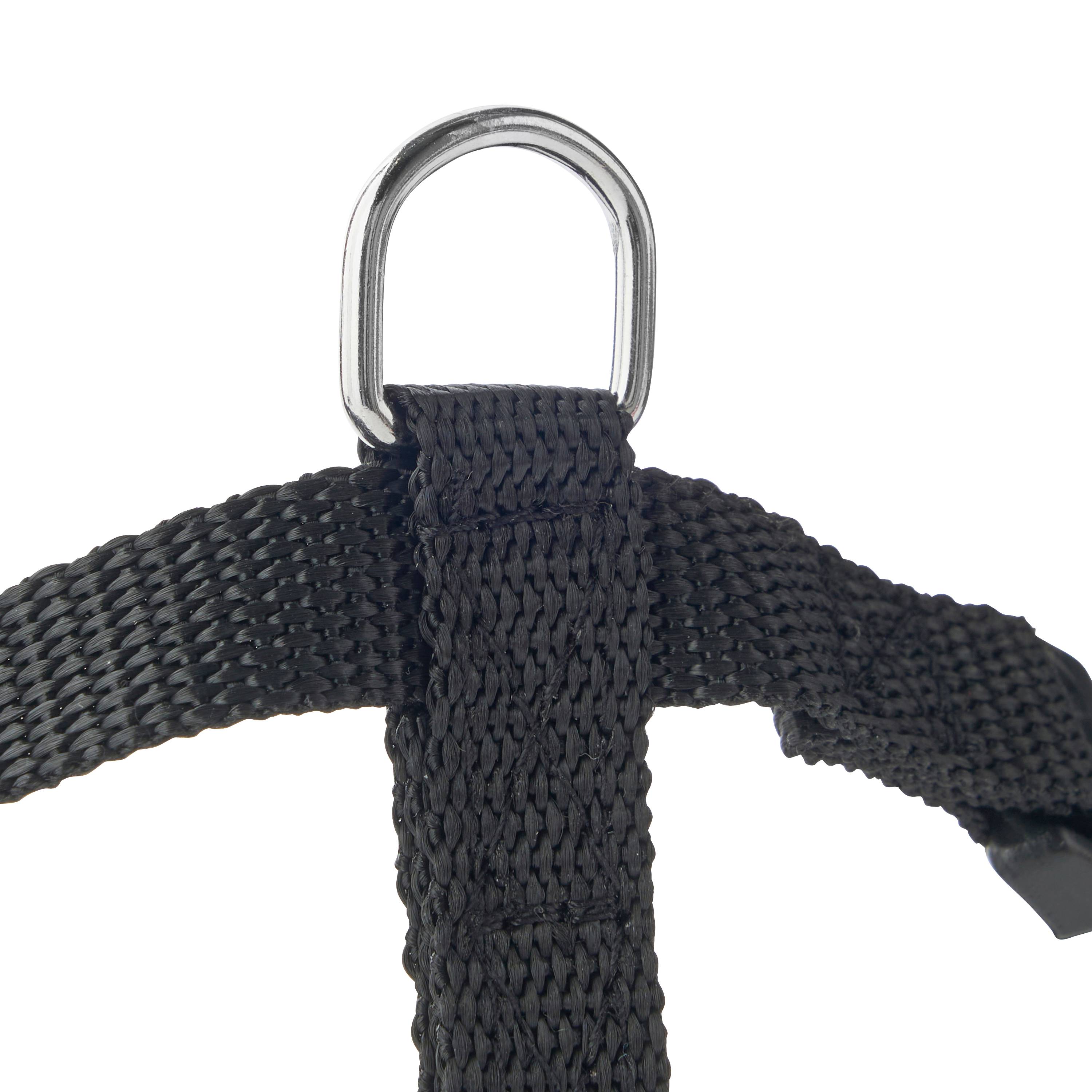 Marque Economique - Harnais en nylon noir pour chien – Taille M 15 mm - Imagen 3