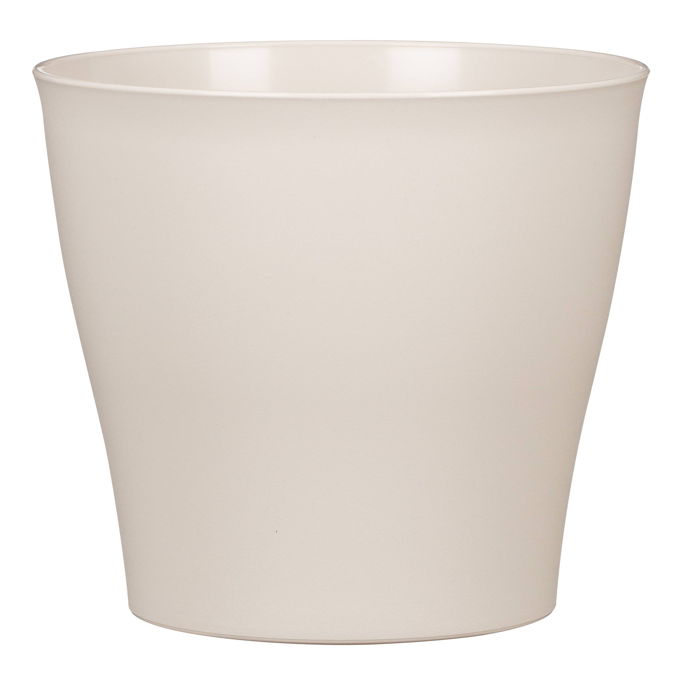 Ecloz - Cache-pot plastique Gaia Anthracite Ø .20,5 cm - ECLOZ