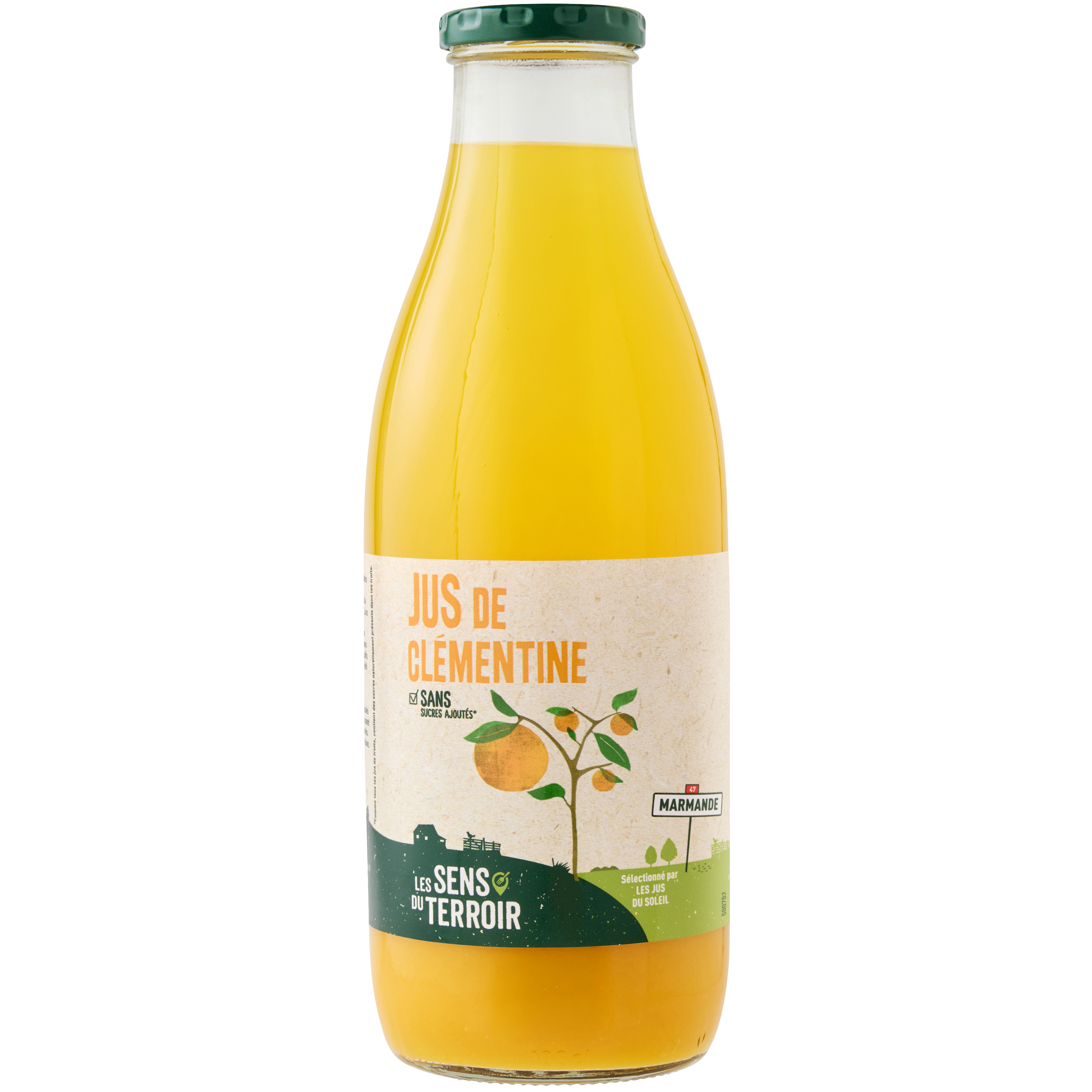 Les Sens du Terroir - Jus de clémentine 1 L - Les Sens du Terroir