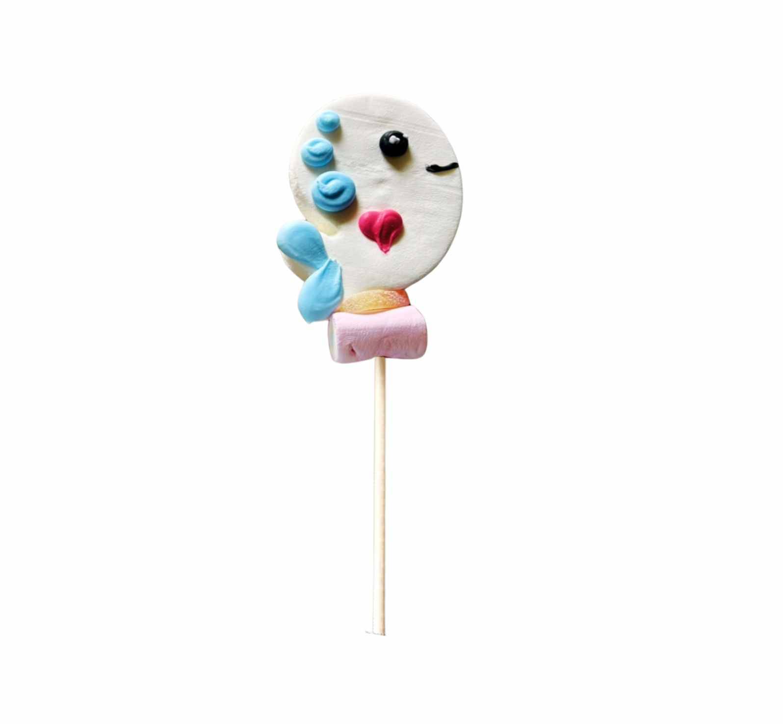 Les Gourmandises de Sophie - Brochette de guimauve Louna la baleine 50 g - Les Gourmandises de Sophie - Imagen 2