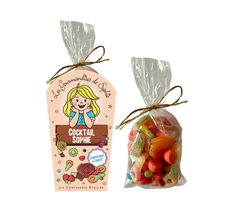 Les Gourmandises de Sophie - Bonbons "Cocktail Sophie" 185 g - Les Gourmandises de Sophie - Imagen 1