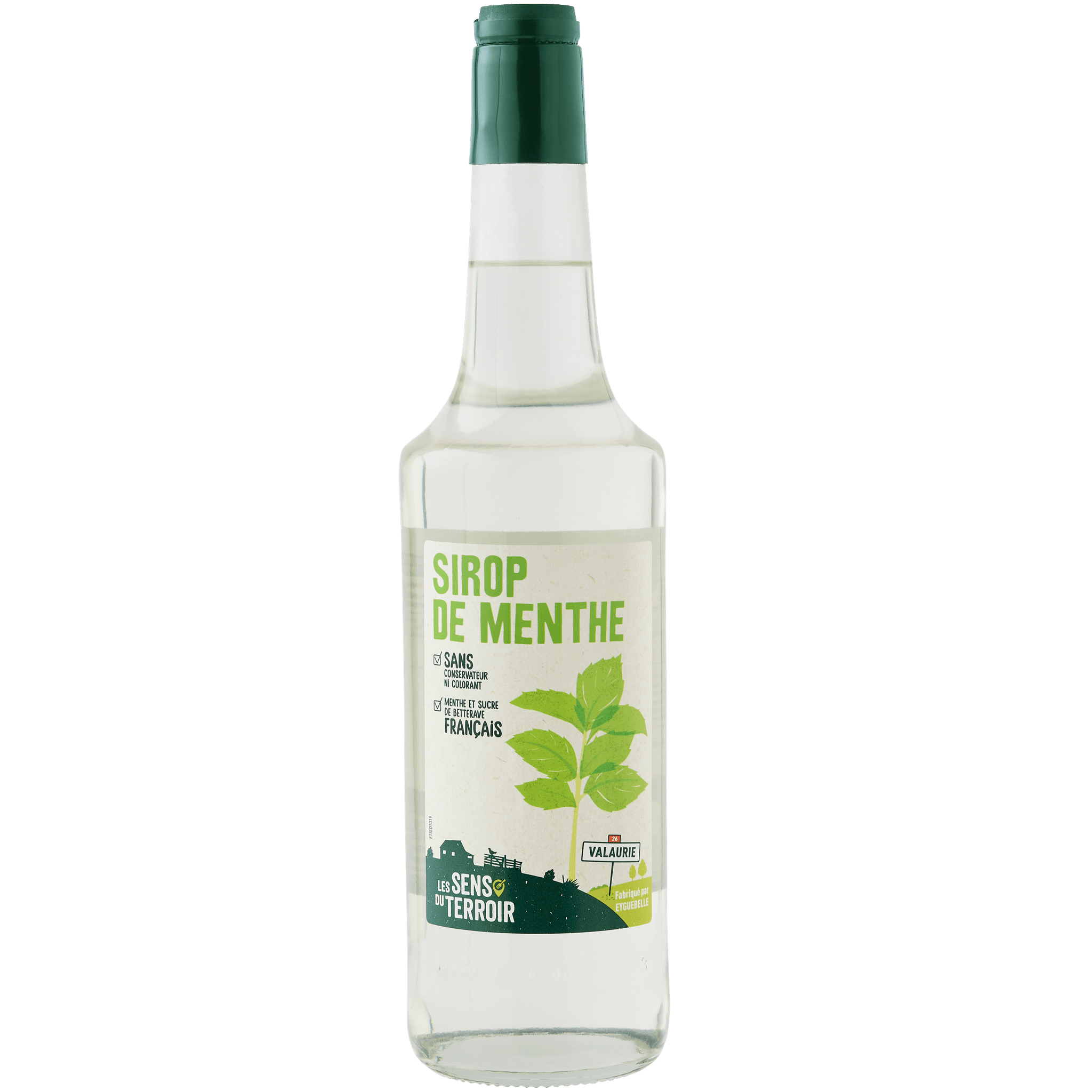 Les Sens du Terroir - Sirop de menthe 70 cl - Les Sens du Terroir - Imagen 1