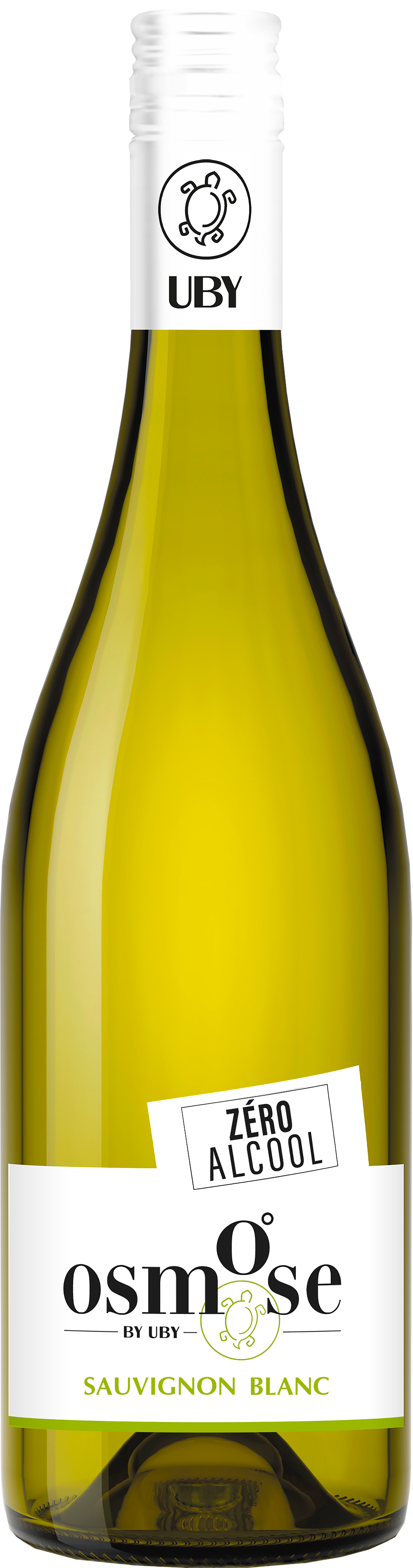 Uby Tortue - Vin blanc sans alcool Osmose 75 cl - UBY Tortue
