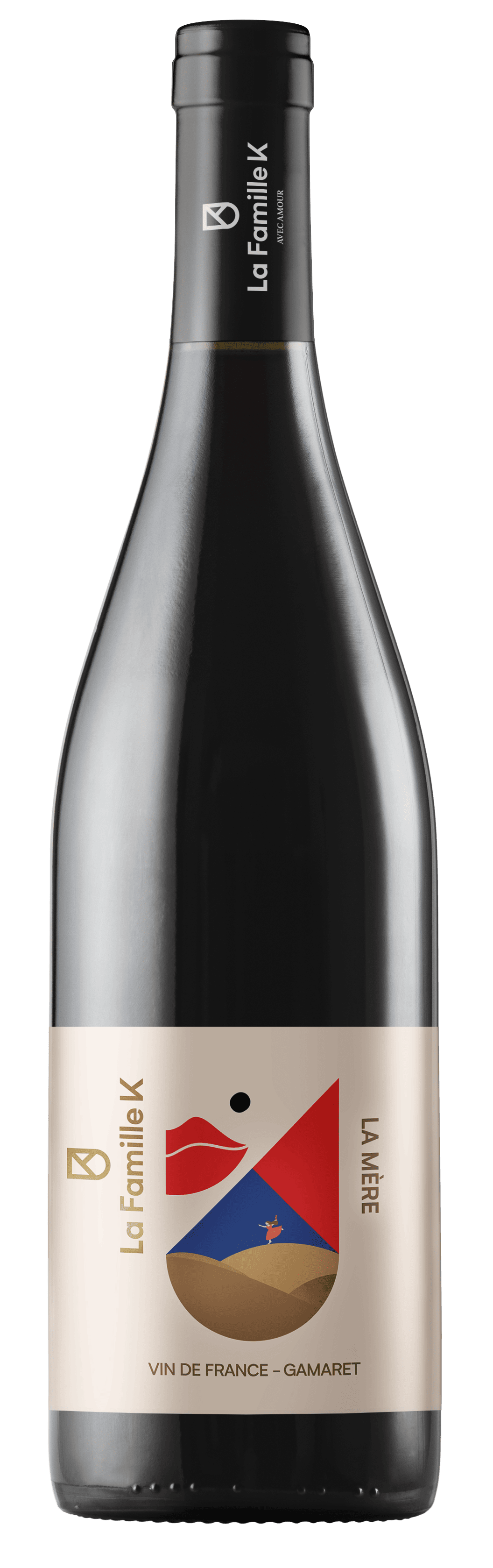 Vinosaka - AOP Beaujolais La Mère rouge BIO 75 cl - La Famille K