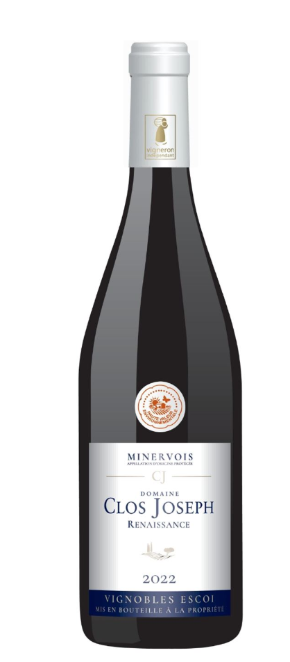Vinosaka - AOP Minervois Renaissance rouge 75 cl - Domaine Clos Joseph