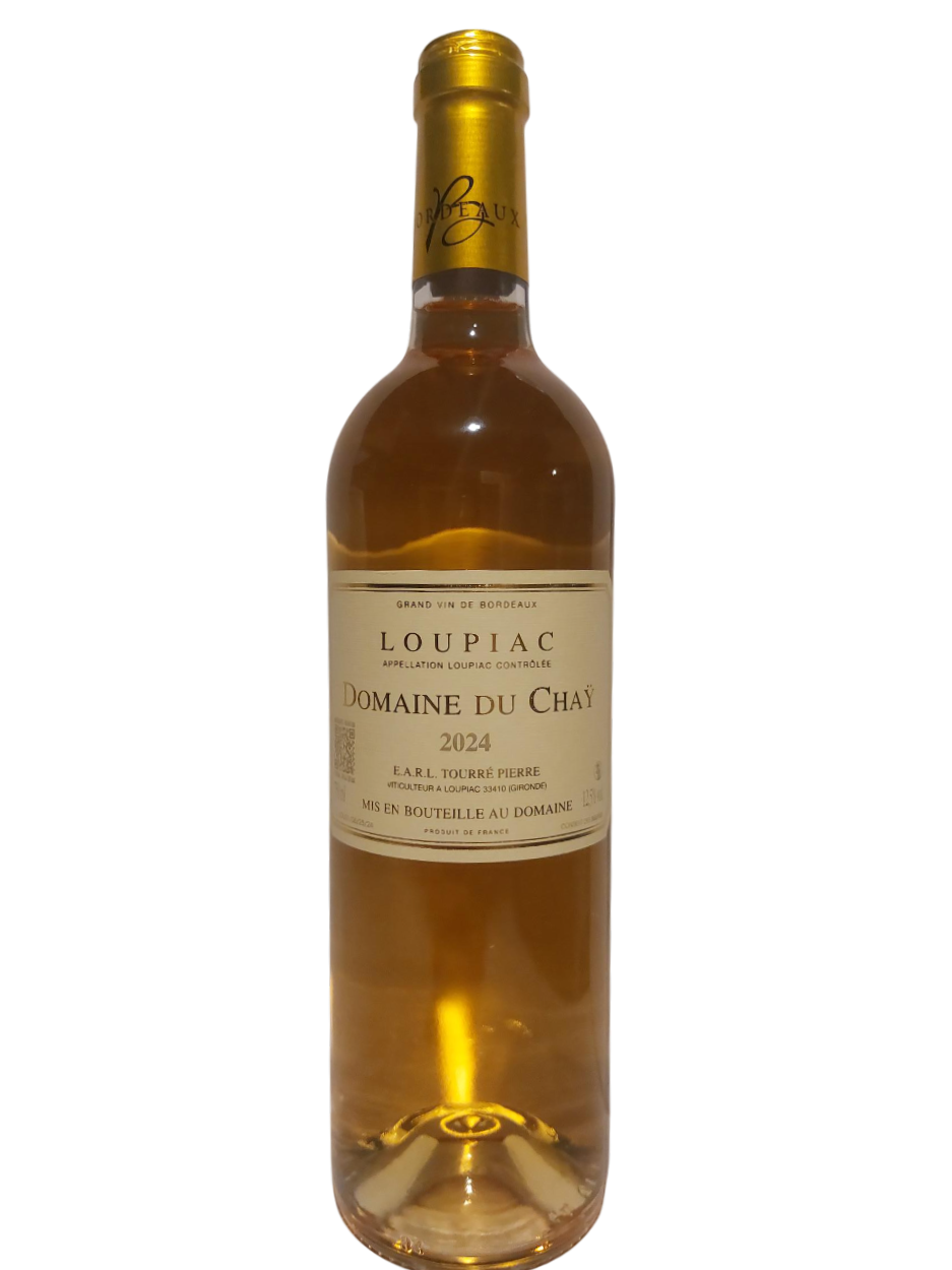 Vinosaka - AOP Loupiac Domaine du Chay blanc moelleux 75 cl - Les Domaines Pierre Tourré