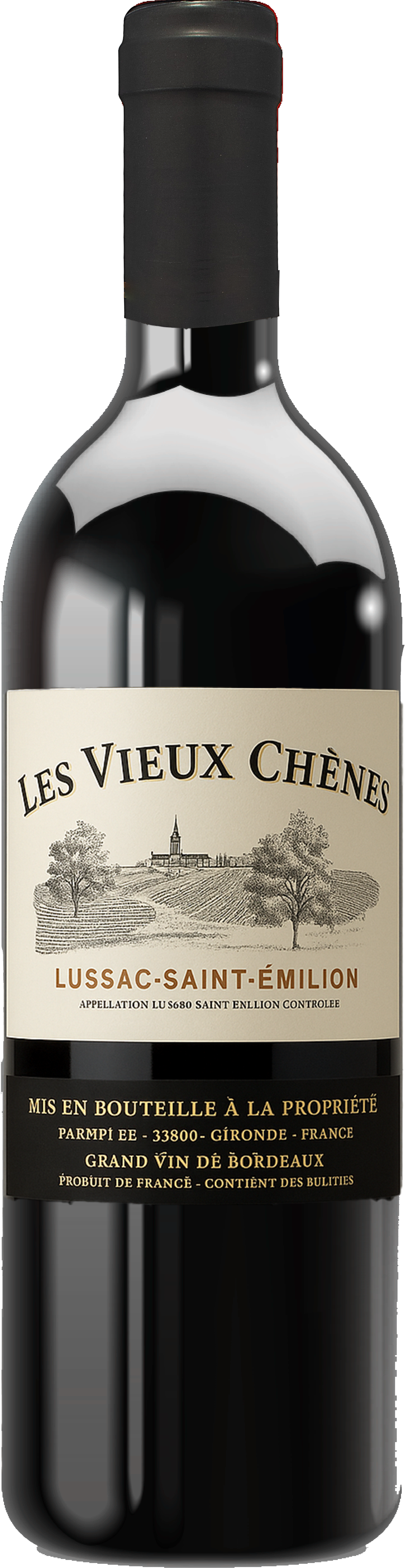 Puisseguin Lussac - Les Vieux Chênes Lussac-Saint-Emilion 37,5 cl