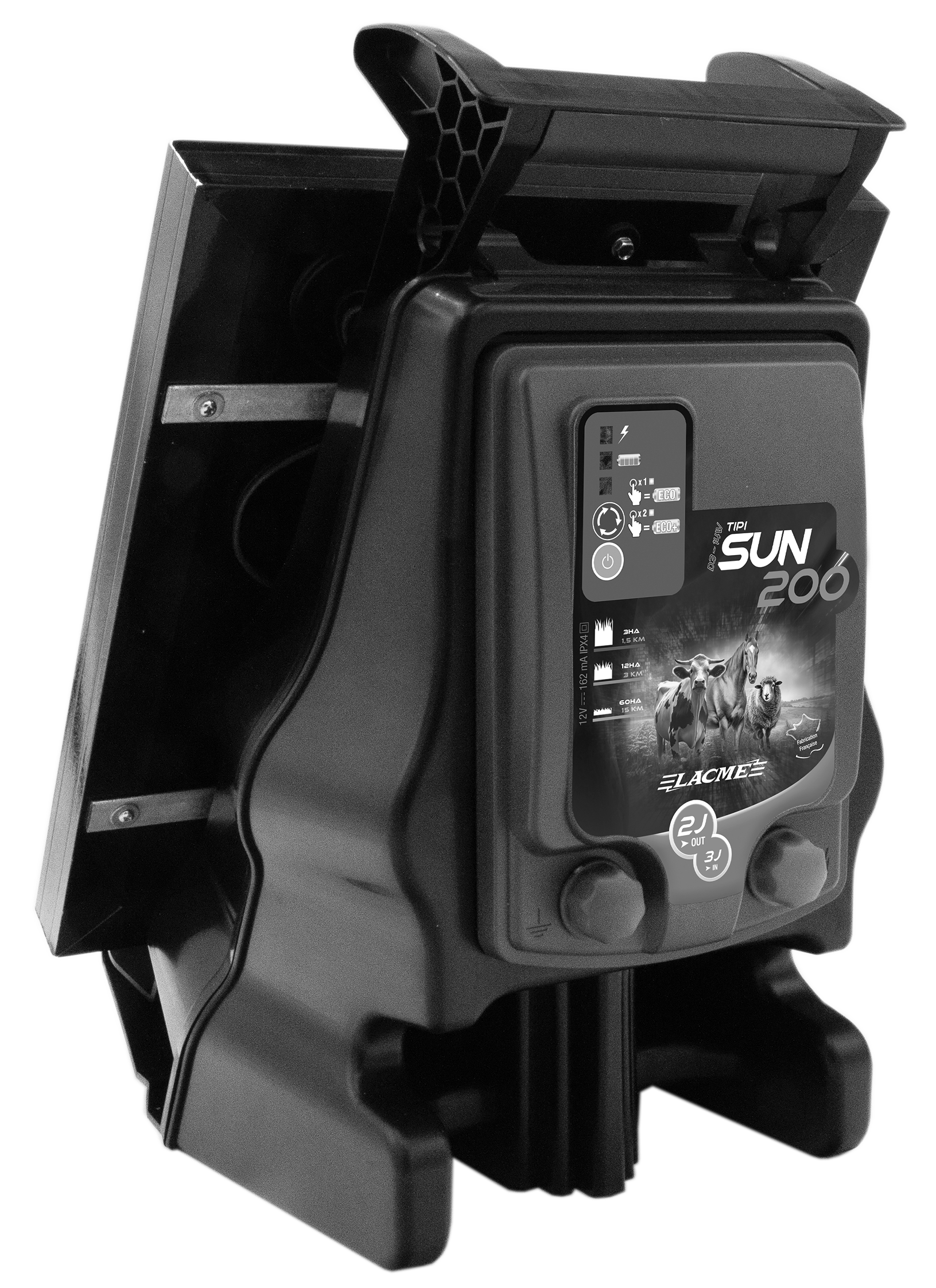 Lacme - Electrificateur compact solaire 14 W, 11600 V, 2 J. - LACMÉ - Image 4