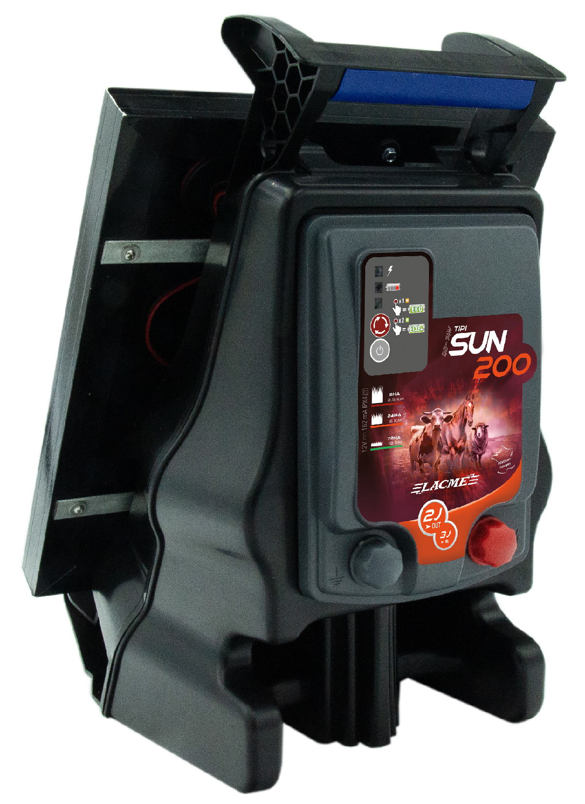 Lacme - Electrificateur compact solaire 14 W, 11600 V, 2 J. - LACMÉ - Image 3