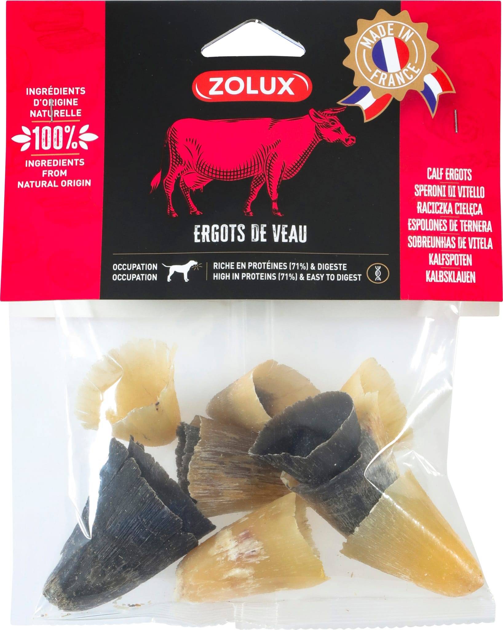 Zolux - Zolux - Espolones de ternera 100gr