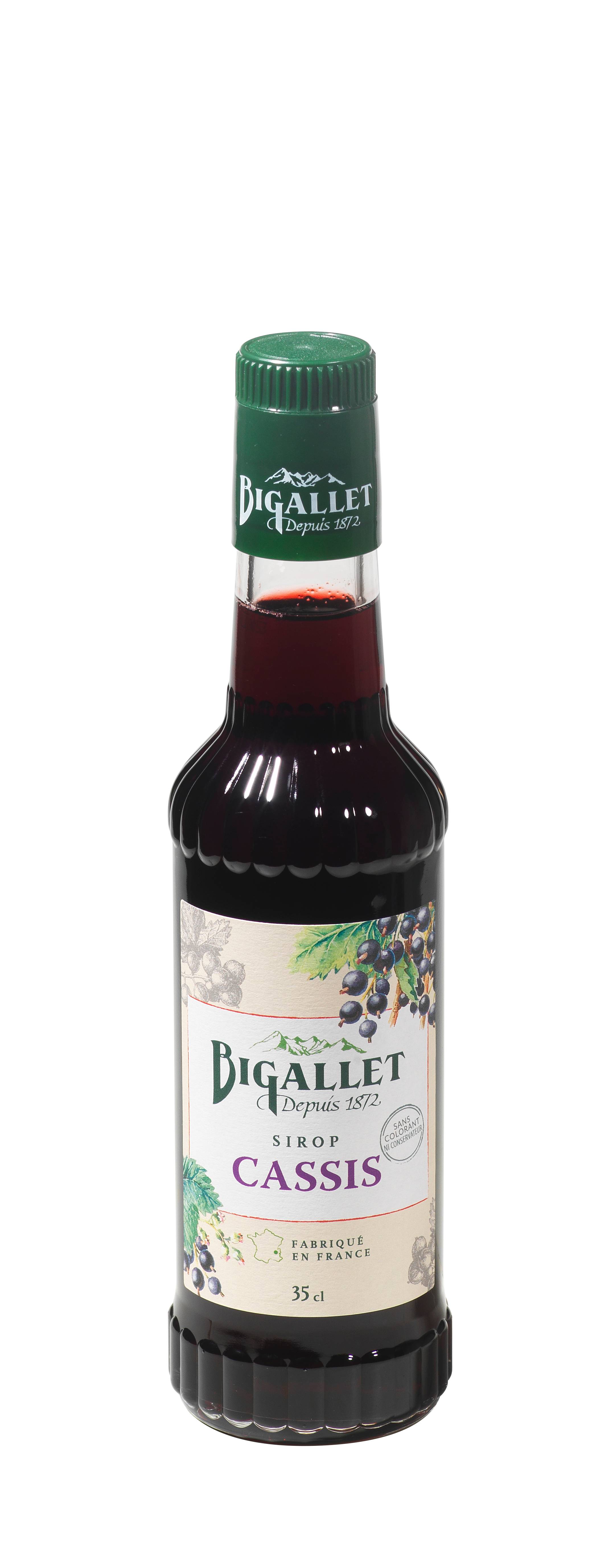 Bigallet - Jarabe de grosella negra 35 cl - Bigallet