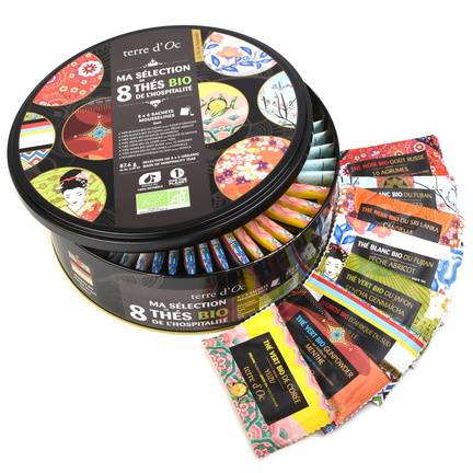 Terre d'Oc - Coffret assortiment 48 sachets de thés BIO 86,4 g - Terre d'Oc - Imagen 1