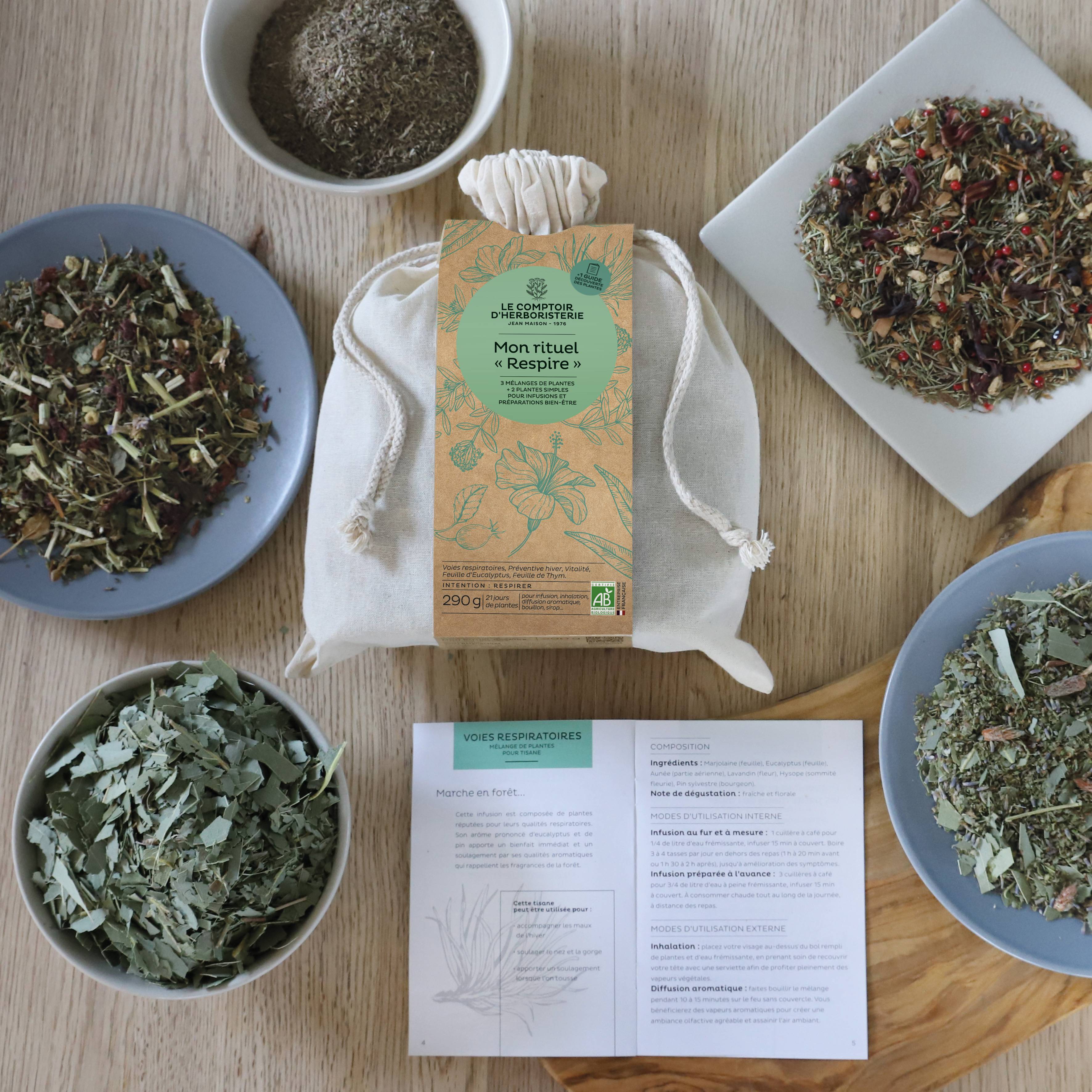 Le Comptoir D'Herboristerie - Mon rituel Respire BIO 290 g - Le Comptoir d'Herboristerie - Imagen 3