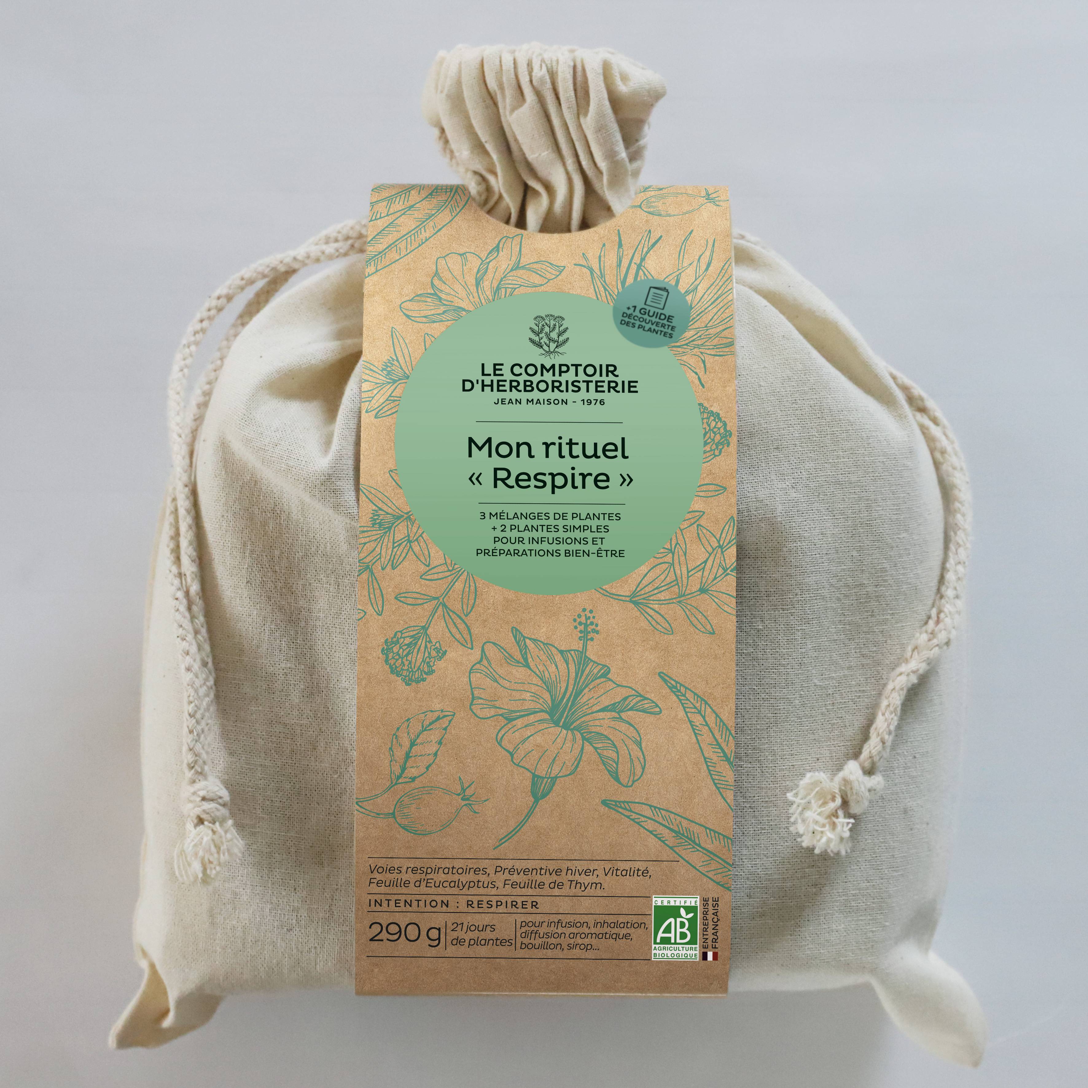 Le Comptoir D'Herboristerie - Mon rituel Respire BIO 290 g - Le Comptoir d'Herboristerie - Imagen 1