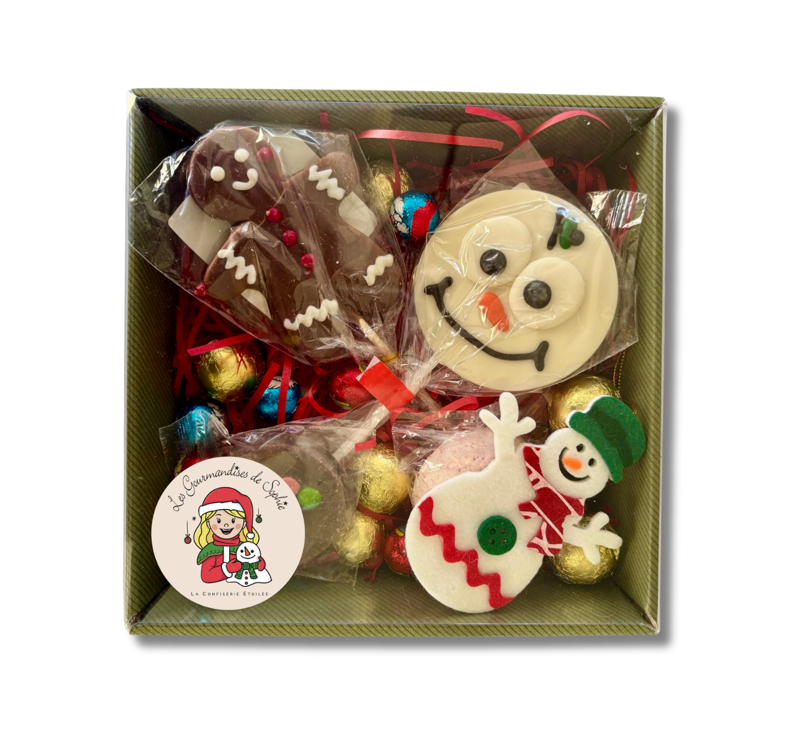 Les Gourmandises de Sophie - Coffret Croc'Noël 295 g - Les Gourmandises de Sophie