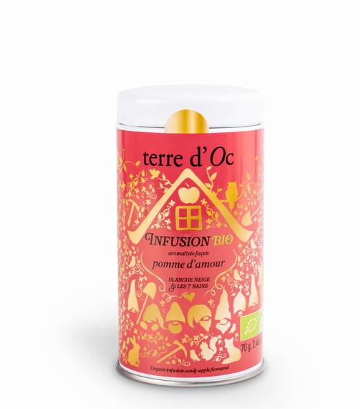 Terre d'Oc - Tisane BIO pomme d'amour 70 g -Terre d'Oc
