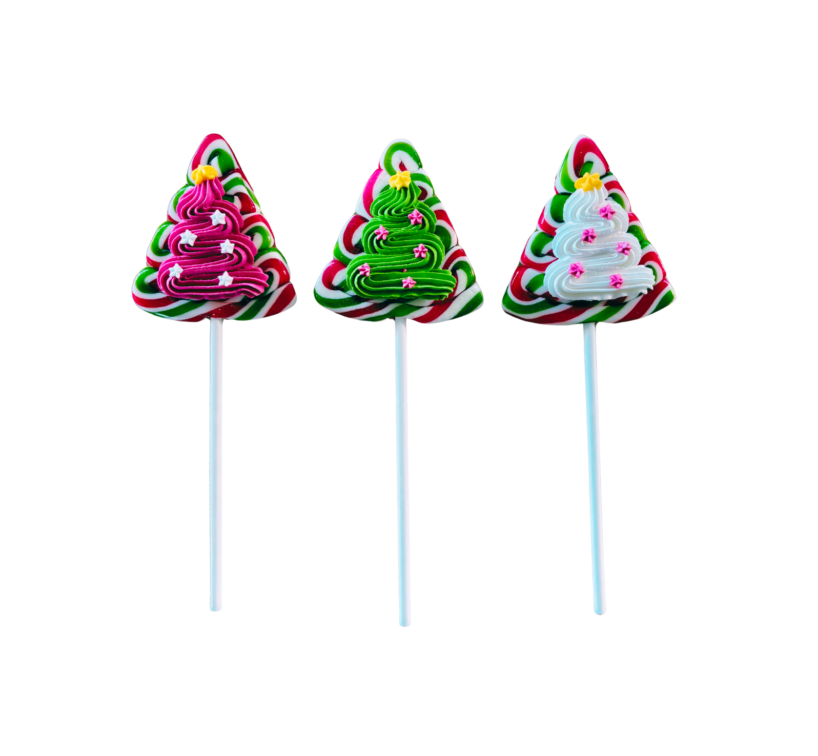 Les Gourmandises de Sophie - Sucette Sapin enchanté 60g - LES GOURMANDISES DE SOPHIE