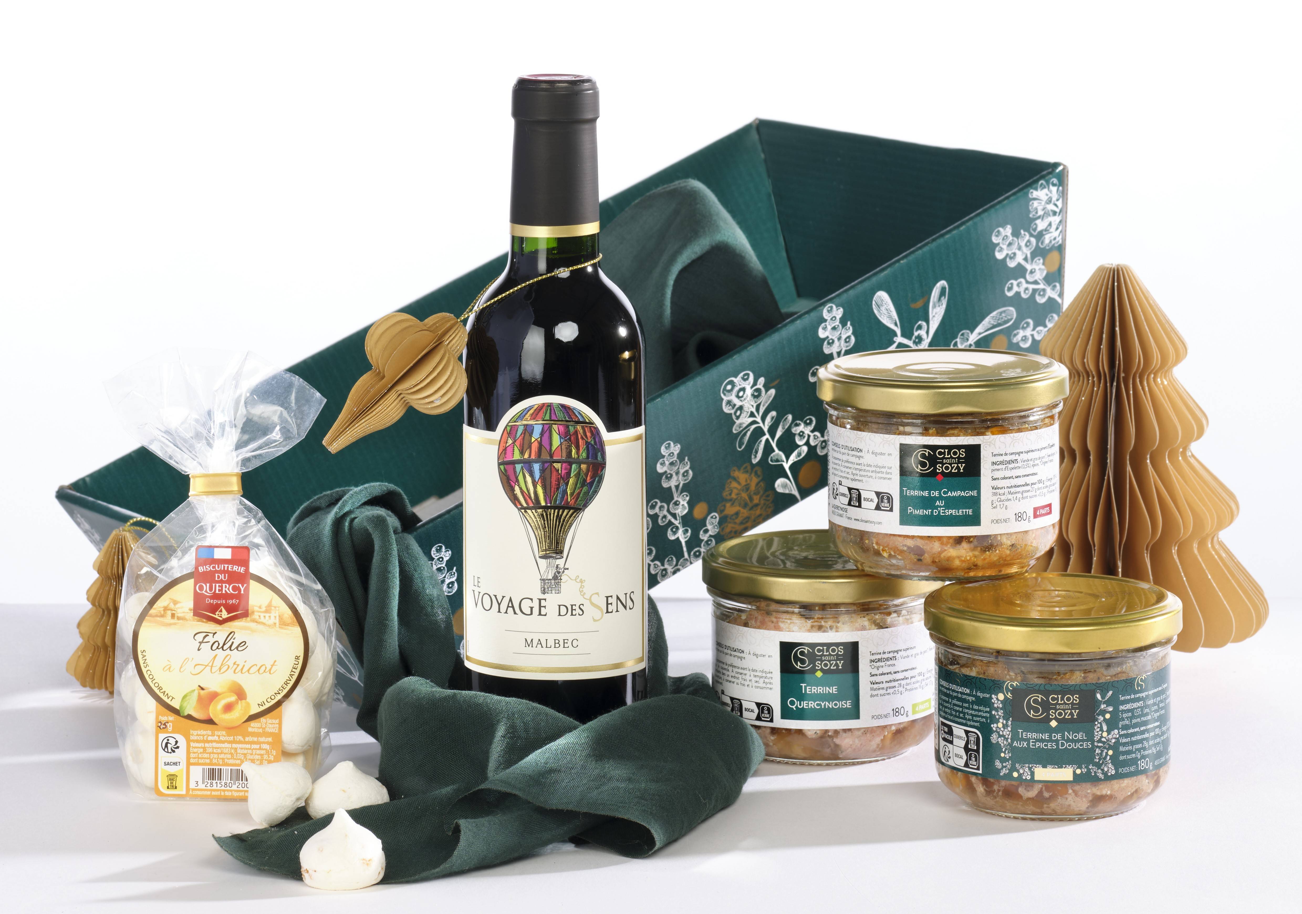 Clos Saint Sozy - Coffret "Souvenirs gourmands" - Clos Saint Sozy