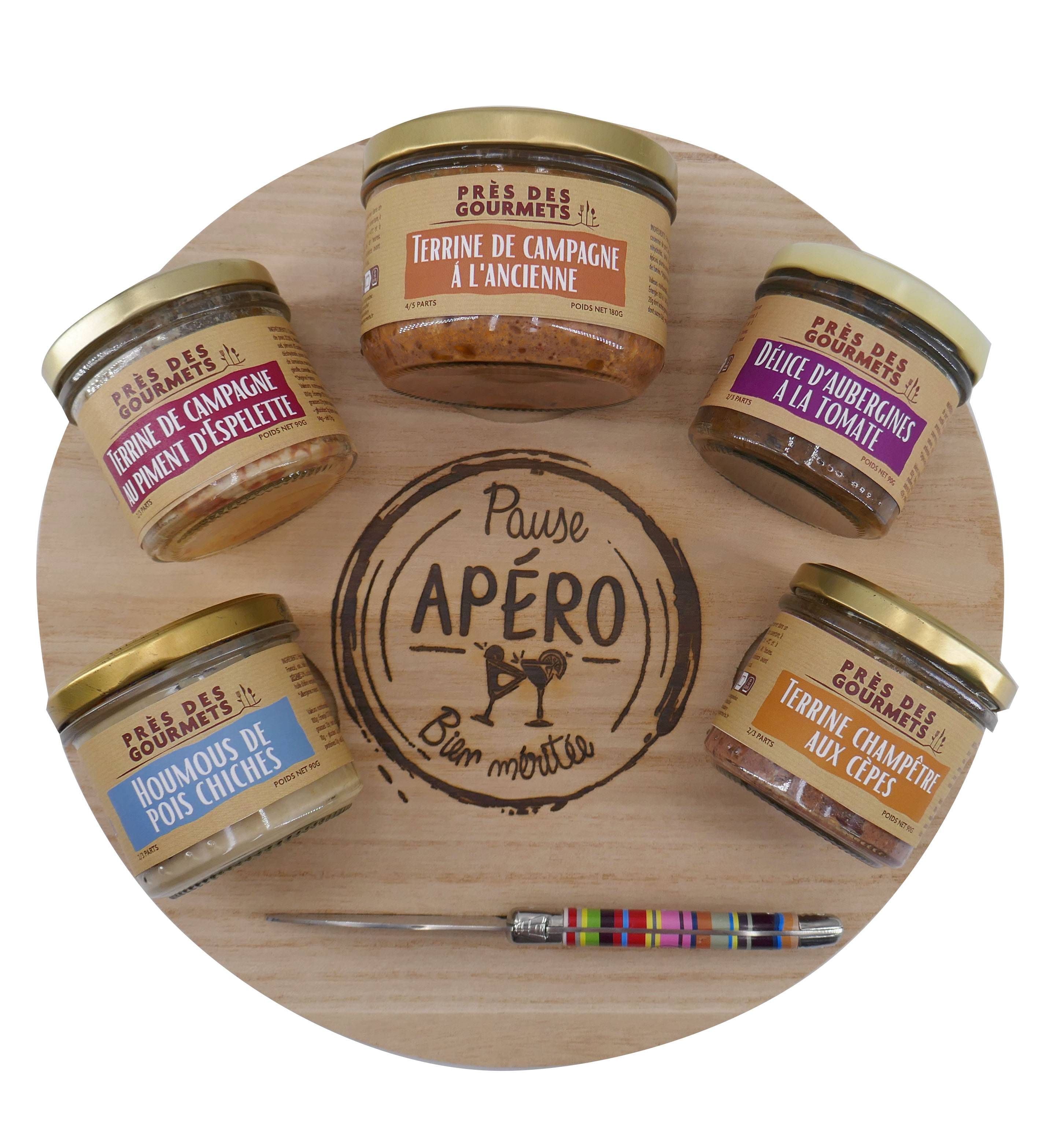 Près des Gourmets - Coffret Planche Apéro - Près des gourmets