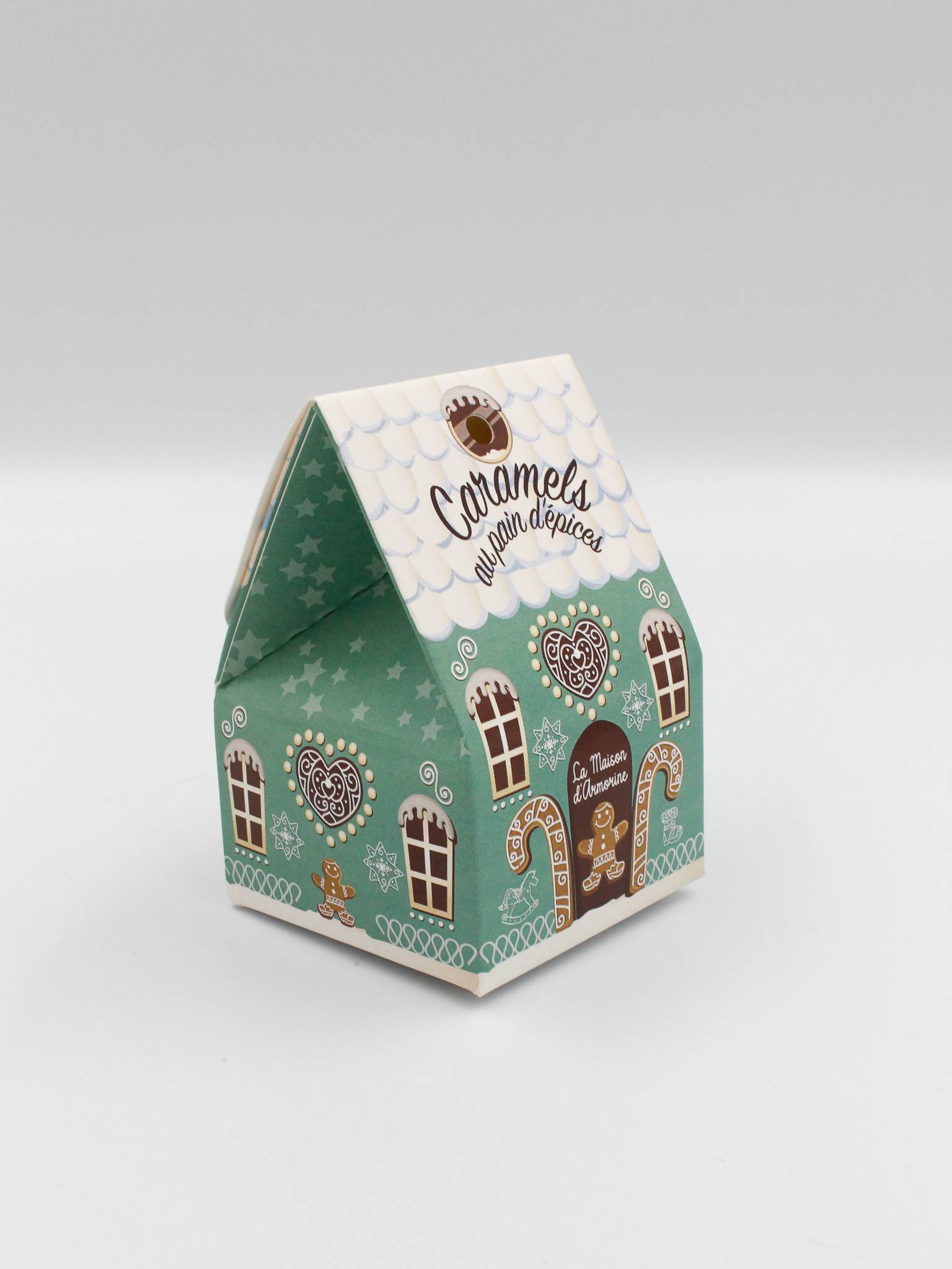 La Maison d Armorine - Caramels tendres au beurre salé au pain d'épices bio chalet 40 g - La Maison d'Armorine - Imagen 3