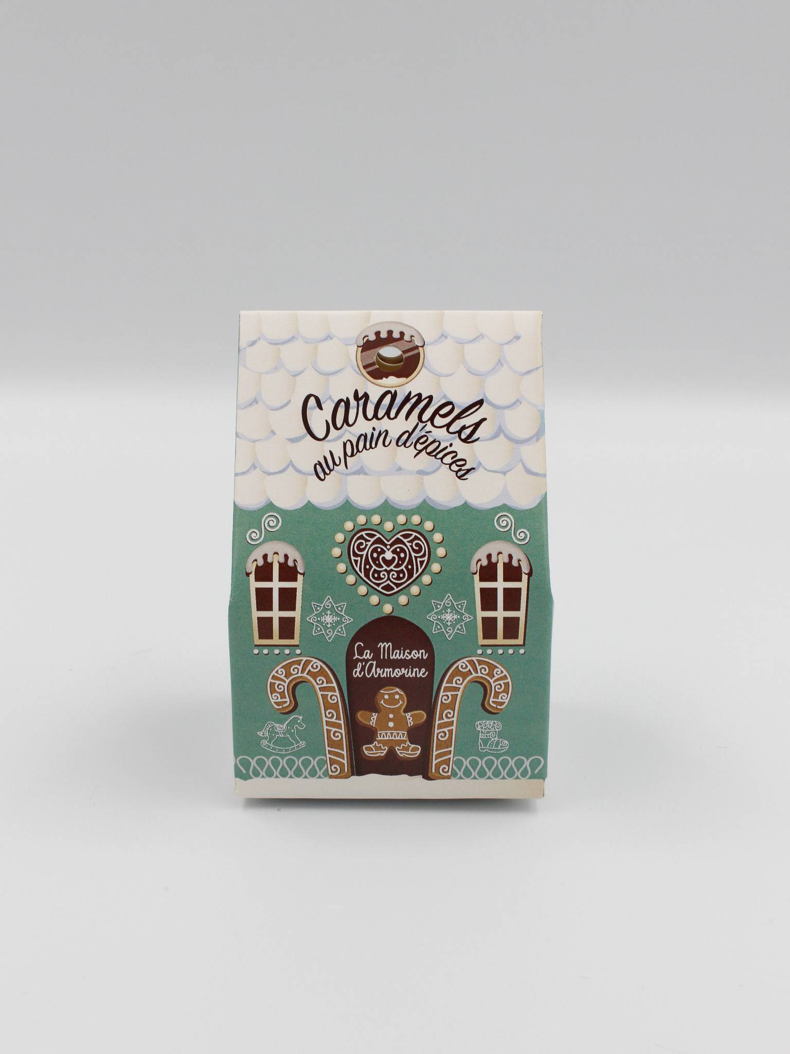 La Maison d Armorine - Caramels tendres au beurre salé au pain d'épices bio chalet 40 g - La Maison d'Armorine - Imagen 2