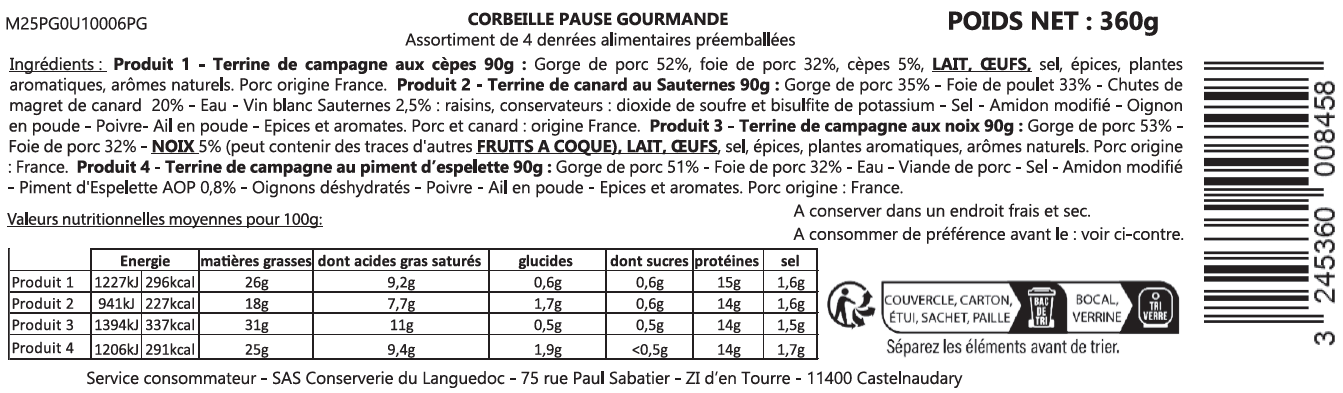 Près des Gourmets - Coffret "Pause gourmande" - Près des gourmets - Imagen 4