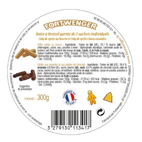 Fortwenger - Assortiment de biscuits Spritz 300 g - Fortwenger - Imagen 2