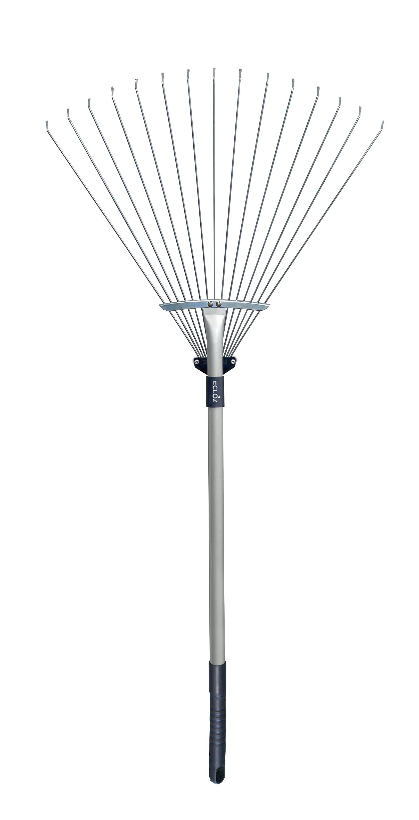 Ecloz - Balai de jardin télescopique compact - 15 dents - ECLOZ - Imagen 3